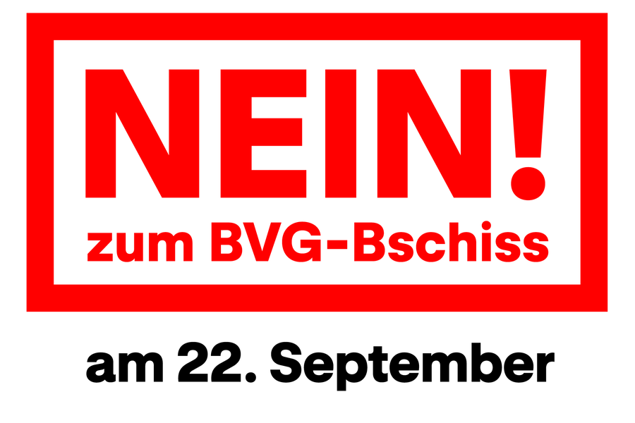 NEIN zur BVG-Reform am 22. September